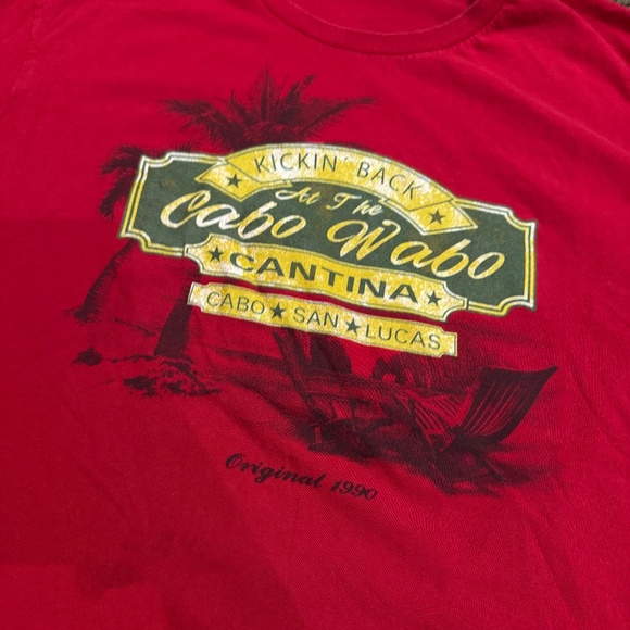 Cabo Wabo Red T-shirt - Picture 1 of 3